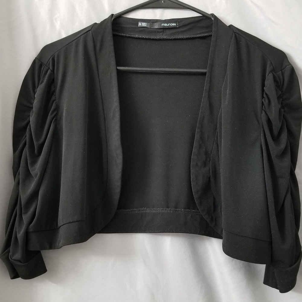 Maurices XL Black Shrug